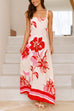 Camilladress Empire Waist Floral Print Maxi Cami Dress