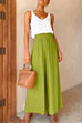 Camilladress Elastic Waist Wide Leg Palazzo Pants