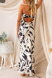 Camilladress Geometric Printed Tube Top Maxi Party Dress