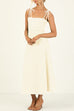 Camilladress Tie Shoulder High Waist Knit Maxi Cami Dress