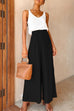 Camilladress Elastic Waist Wide Leg Palazzo Pants