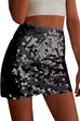 Camilladress Elastic Waist Sequin Bodycon Mini Skirt