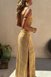 Camilladress V Neck Cut Out Side Split Tie Dye Maxi Dress