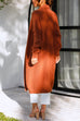 Camilladress Open Front Drop Shoulder Pocketed Long Sweater Cardigan