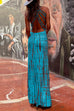 Camilladress Criss Cross Open Back Tie Dye Maxi Dress(6 Colors Available)