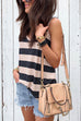 Camilladress V Neck Striped Tank Top