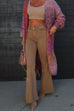 Camilladress Bell Bottoms High Waist Skinny Corduroy Pants