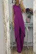 Camilladress Chic Tulip Hem Sleeveless Long Top Wide Leg Pants Set