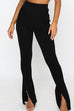 Camilladress High Rise Slit Bell Bottoms Skinny Pants