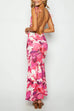 Camilladress Tie Shoulder Backless Printed Maxi Cami Dress