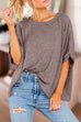 Camilladress Half Sleeves Loose Fit T-shirt Top