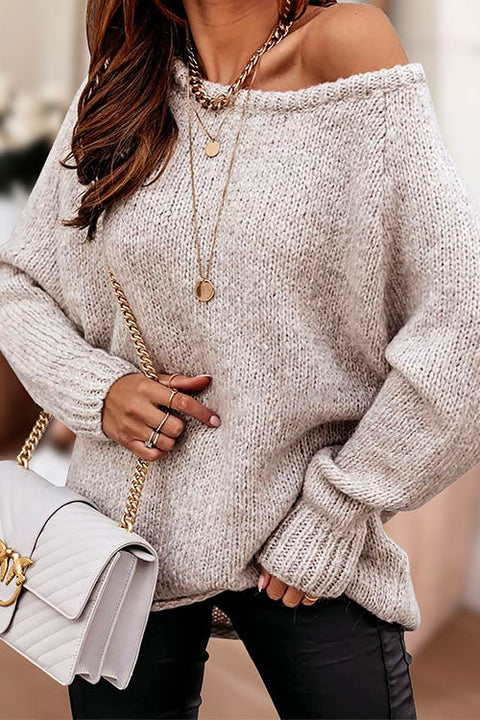 Camilladress Long Sleeve Knit Pullover Sweater