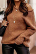 Camilladress Long Sleeve Knit Pullover Sweater