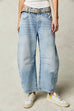 Camilladress Mid Rise Barrel Leg Jeans