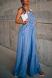 Camilladress Pocketed Wide Leg Baggy Denim Overalls