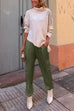 Camilladress Casual Pocketed Cargo Satin Jogger Pants