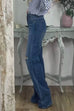 Camilladress High Rise Ripped Straight Leg Denim Pants