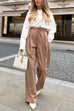 Camilladress High Waist Business Wide Leg Palazzo Pants