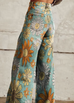 Camilladress High Rise Color Block Printed Wide Leg Pants