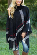 Camilladress Chicest Tassel Lattice Cloak Poncho Sweater