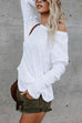 Camilladress Long Sleeve Curve Hem Casual T-shirt