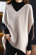 Camilladress V Neck Sleeveless Knit Batwing Sweater